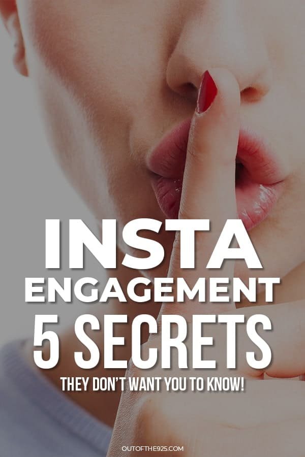 Instagram Engagemnent 5 secrets they don't want you to know