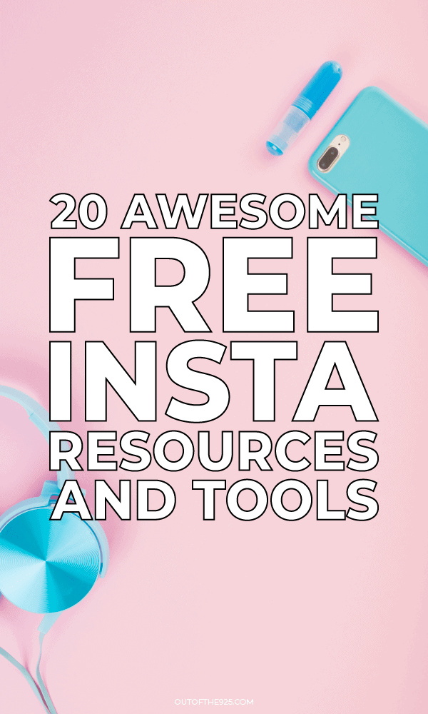 20 Free insta resources and tools