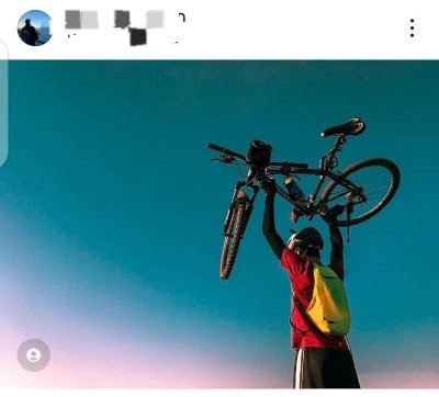 Find an Instagram post to edit