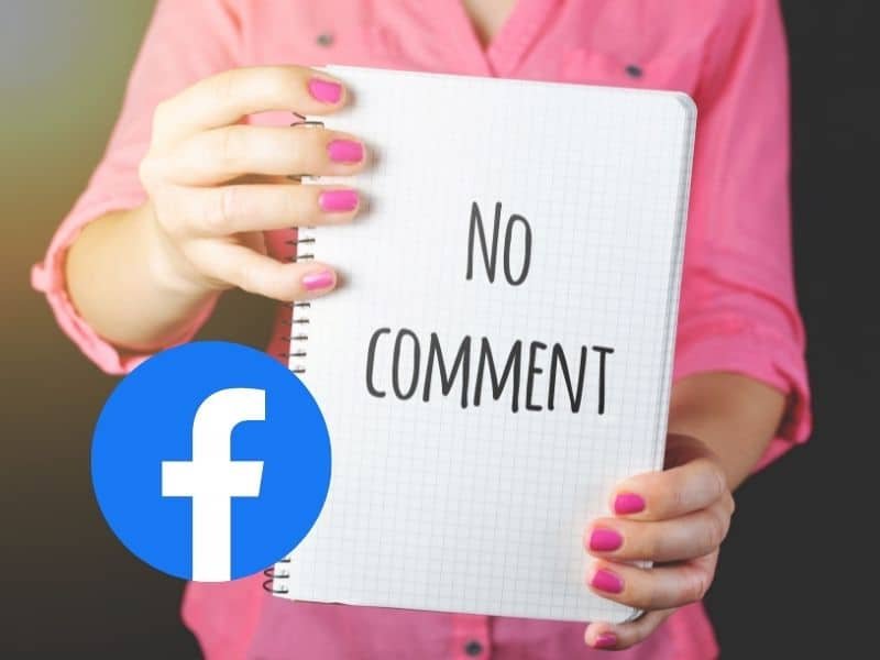 How to turn off comments on Facebook